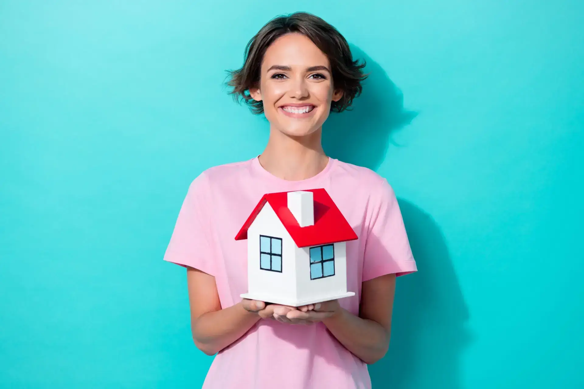 Investor reviewing a residential income property